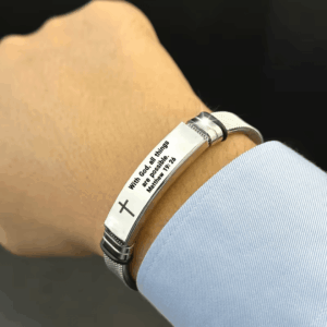 Adjustable Bible Verse Bracelet